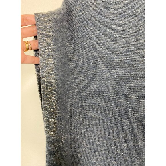 Peruvian Connection Womens Boxy Knit Sweater Top Size XS Gray Green cap sleeve - Picture 12 of 15